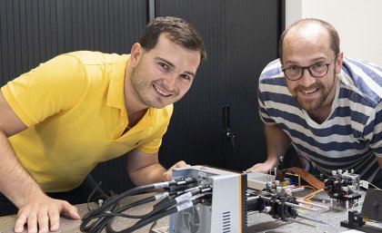 Dr Mickael Mounaix and Dr Joel Carpenter Dr Mickael Mounaix and Dr Joel Carpenter